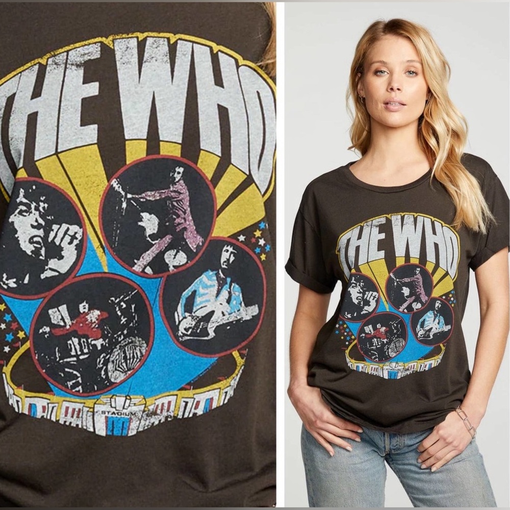 THE WHO Band Graphic Tee